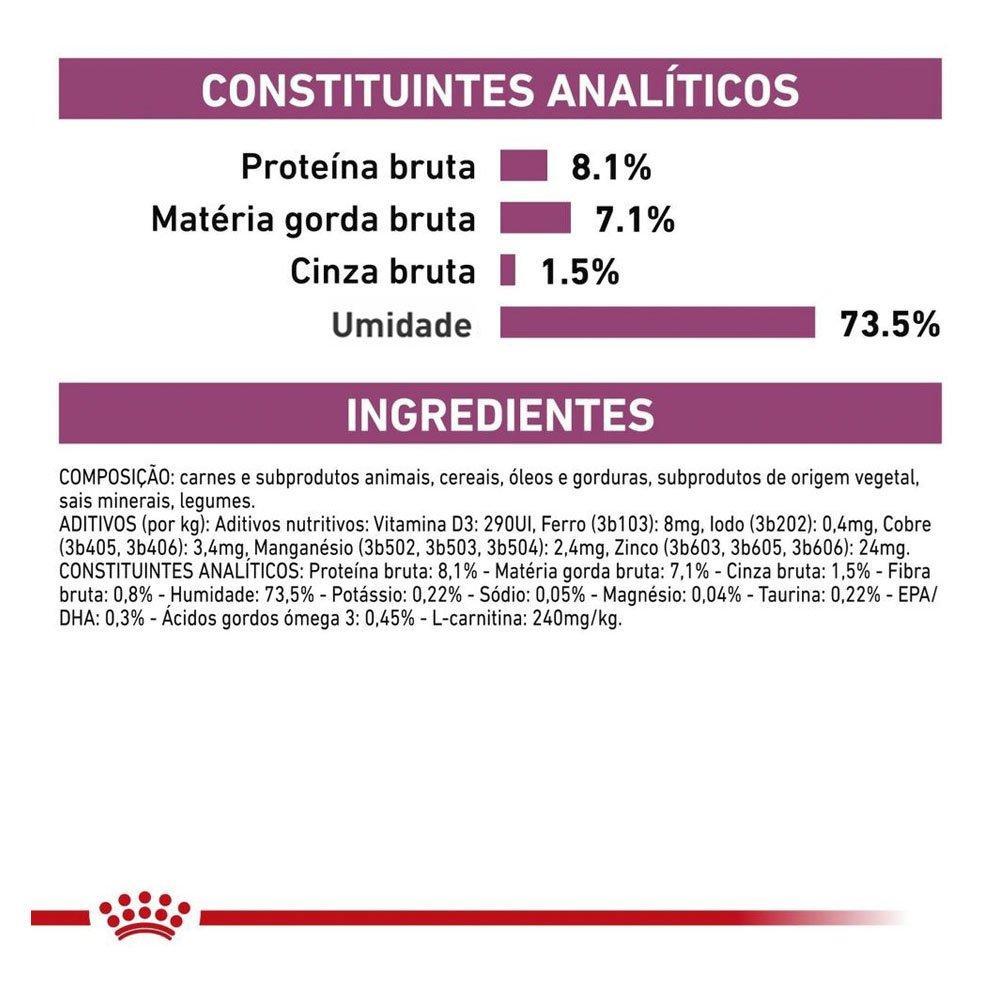 Ração Royal Canin Lata Canine Veterinary Diet Cardiac Wet para Cães com Doenças Cardíacas - 410 g - 3