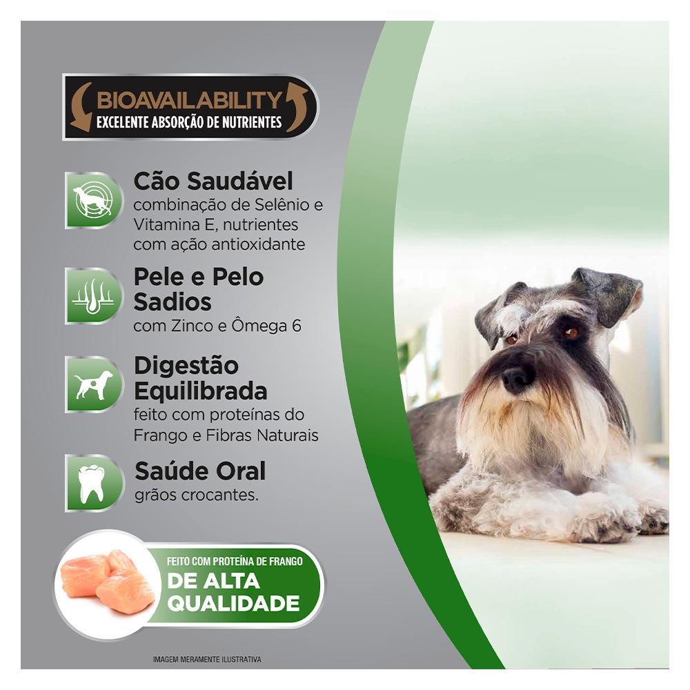 Ração Seca Optimum Frango e Arroz para Cães Adultos Raças Pequenas e Minis - 1 Kg - 4