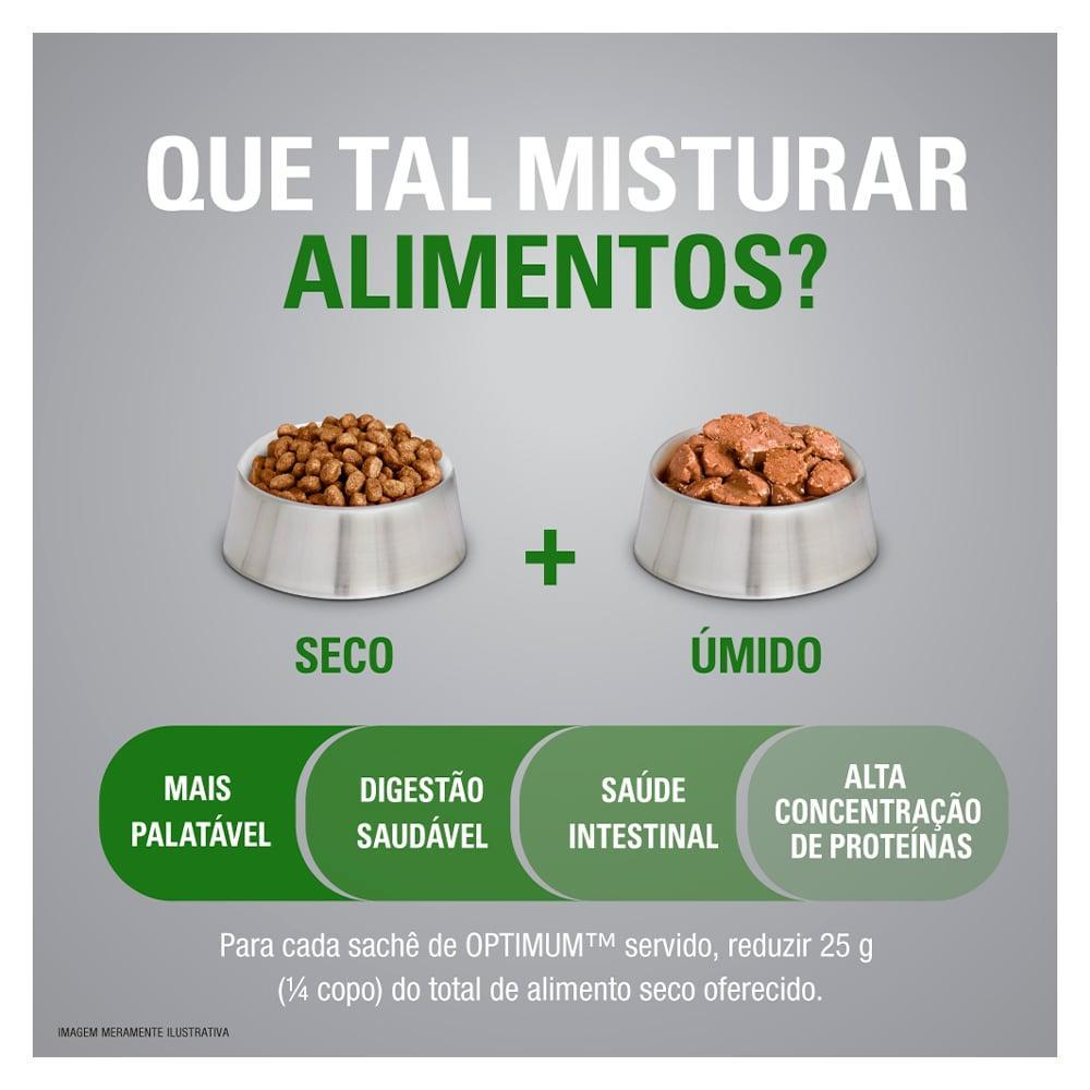 Ração Seca Optimum Frango e Arroz para Cães Adultos Raças Pequenas e Minis - 1 Kg - 6