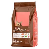 Ração Seca Quatree Supreme Salmão e Batata Doce para Gatos Castrados - 10,1 Kg - 1
