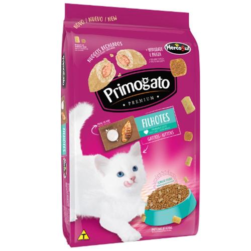Ração Primogato Premium Frango e Leite Gatos Filhotes- 15 Kg