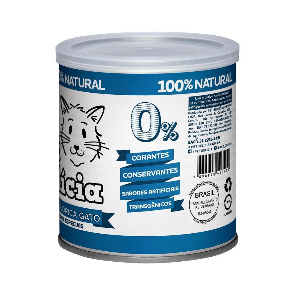 Ração Úmida Pet Delícia Natural Hipercalórica para Gatos - 320 g - 2