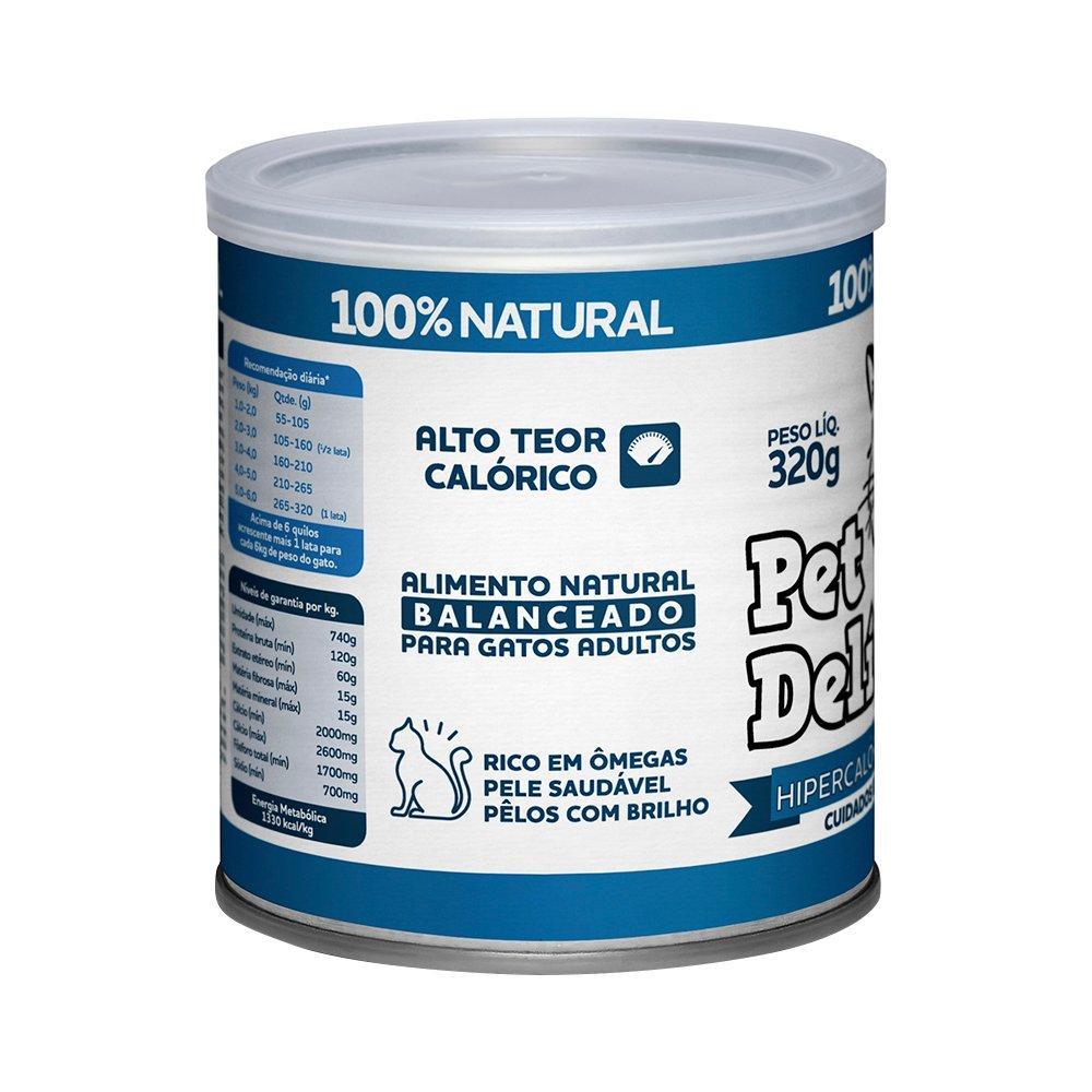 Ração Úmida Pet Delícia Natural Hipercalórica para Gatos - 320 g - 3