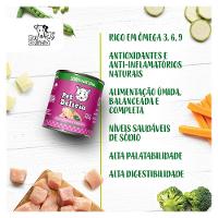 Ração Úmida Pet Delícia Natural Maravilha de Frango - 320 g - 6