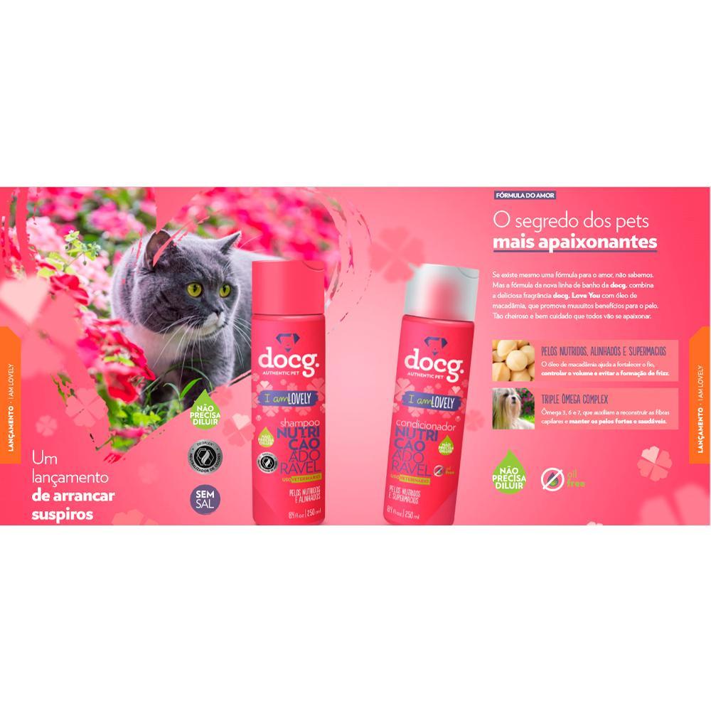 Shampoo Nutrição Adorável docg. I am Lovely - 250 mL - 2