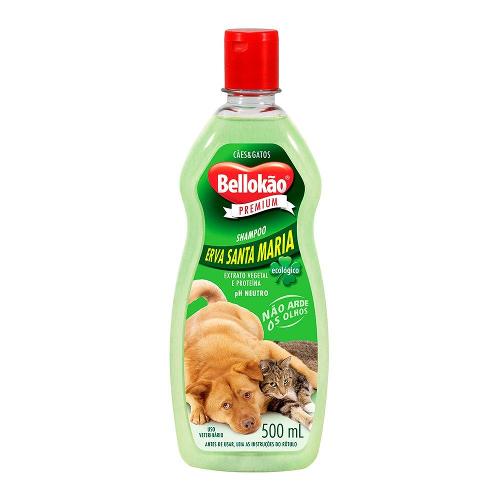 Shampoo Bellokão Ecológico Erva Sta. Maria - 500 ml