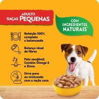 Ração Úmida Pedigree Sachê Frango ao Molho para Cães Adultos de Raças Pequenas - 100 g