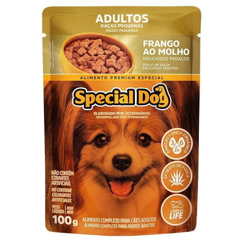 Ração Úmida Special Dog Sachê Frango para Cães Raças Pequenas - 100 g