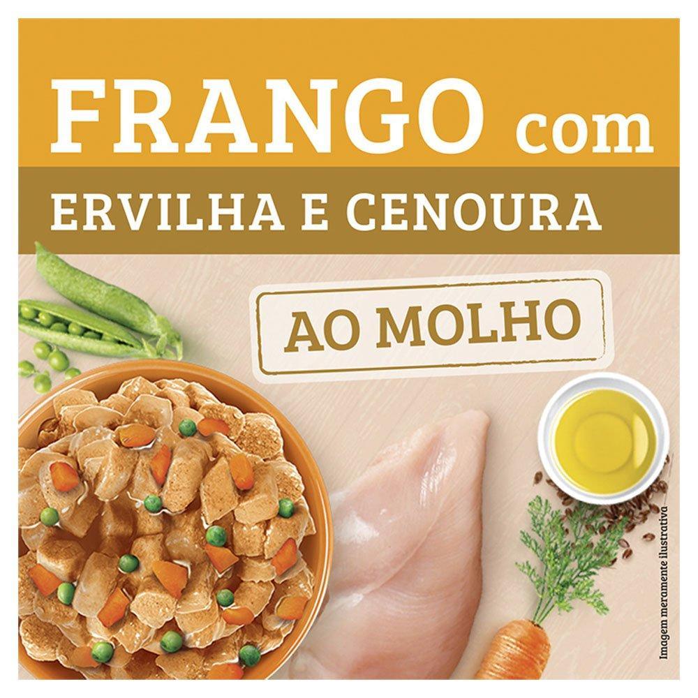 Ração Úmida Keldog Sachê Frango, Ervilha e Cenoura - 100 g - 2