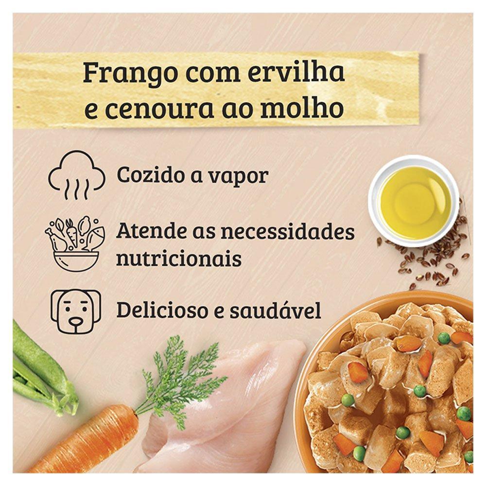 Ração Úmida Keldog Sachê Frango, Ervilha e Cenoura - 100 g - 3