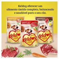 Ração Úmida Keldog Sachê Frango, Ervilha e Cenoura - 100 g - 5
