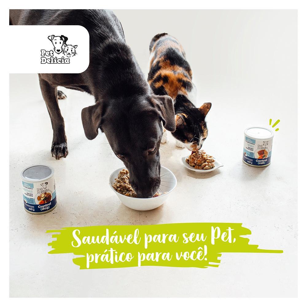 Ração Úmida Pet Delícia Natural Frango com Maçã Fit Light - 320 g - 8