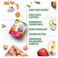 Ração Úmida Pet Delícia Natural Frango com Maçã Fit Light - 320 g - 5