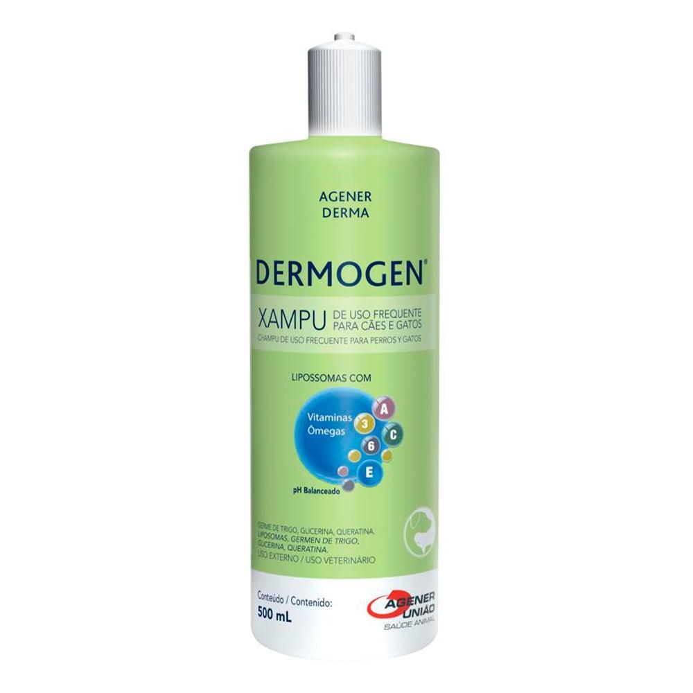 Shampoo Agener União Dermogen Equilíbrio para Cães e Gatos - 500 mL - 1
