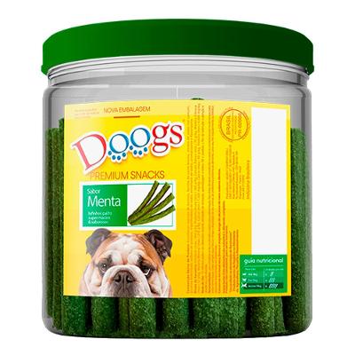 Bifinho em Pote Doogs Palito Menta para Cães - 1 Kg