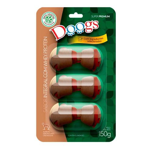 Osso Doogs Integral com Whey Protein para Cães - 150 g