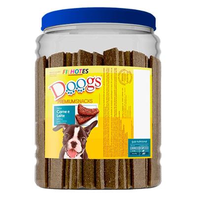 Bifinho em Pote Doogs Carne e Leite para Cães - 2,5 Kg