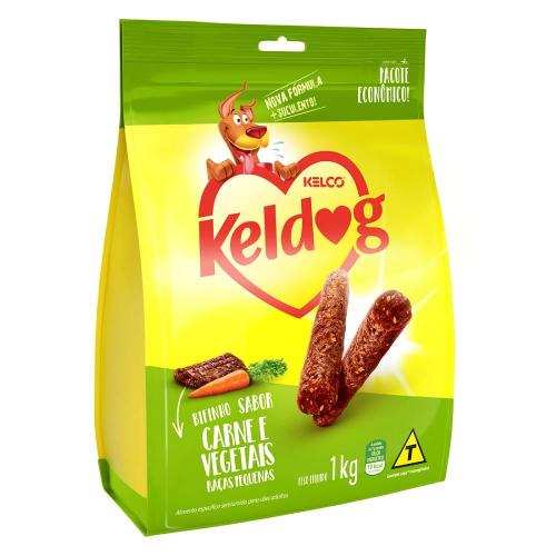 Bifinho Kelco Keldog Raças Pequenas Carne e Vegetais  - 1 Kg