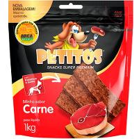 Bifinho Petitos para Cães Adultos Sabor Carne - 1Kg - 1