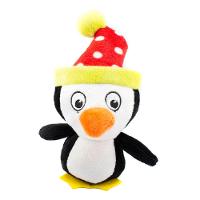 Brinquedo Pelúcia Pinguim para Cães - Tam. Único - 1