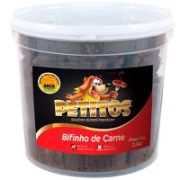 Bifinho Petitos para Cães Adultos Sabor Carne - 2,5Kg - 1