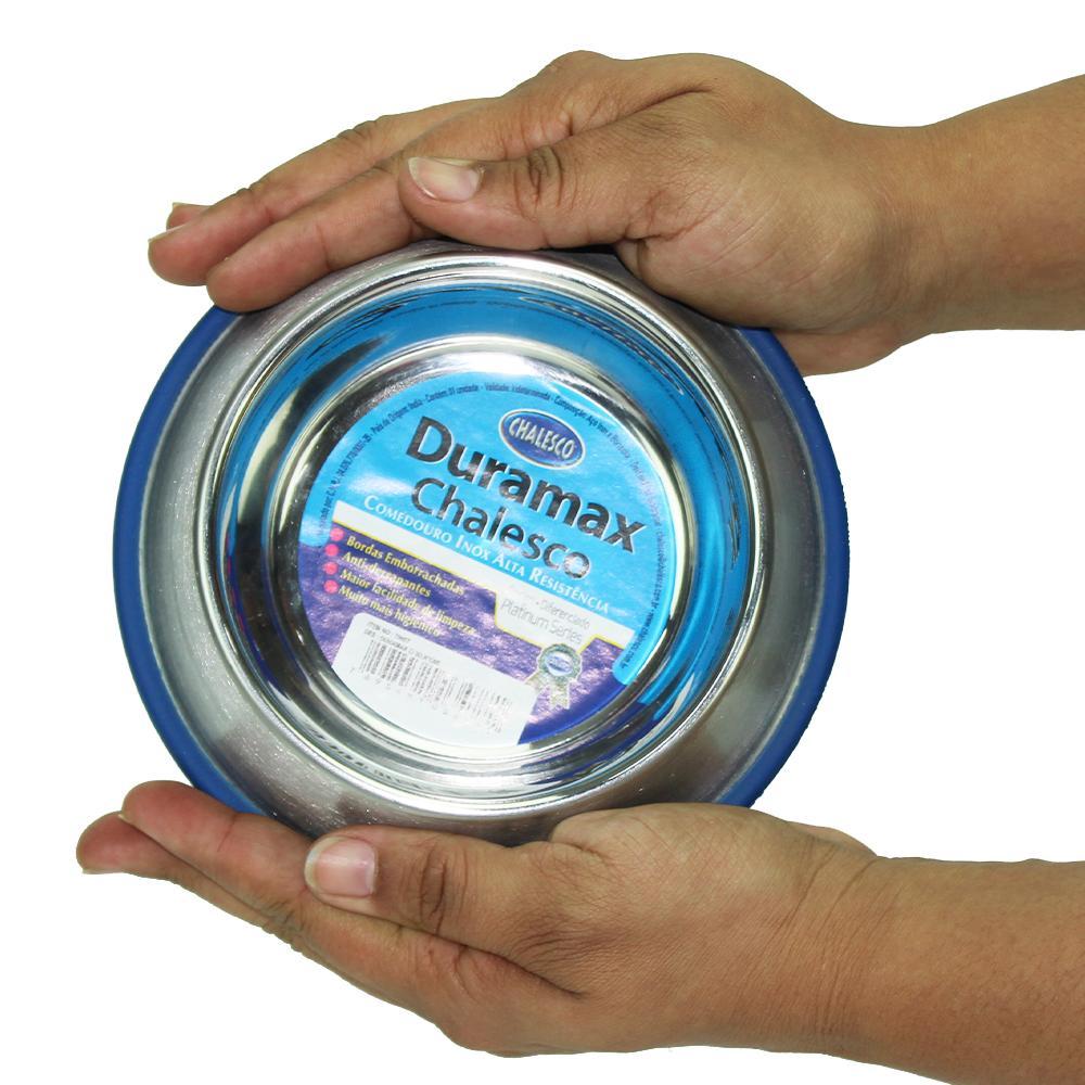 Comedouro Inox Chalesco Duramax Design - 235 mL - 2