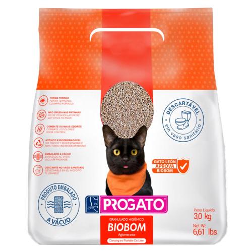 Granulado Higiênico ProGato Biobom - 3 Kg