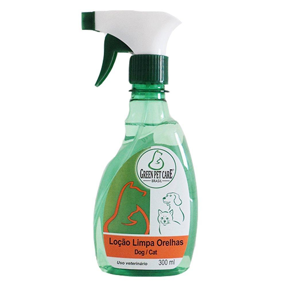 Loção Limpa Orelhas Green Pet Care para Cães e Gatos - 300 mL - 1