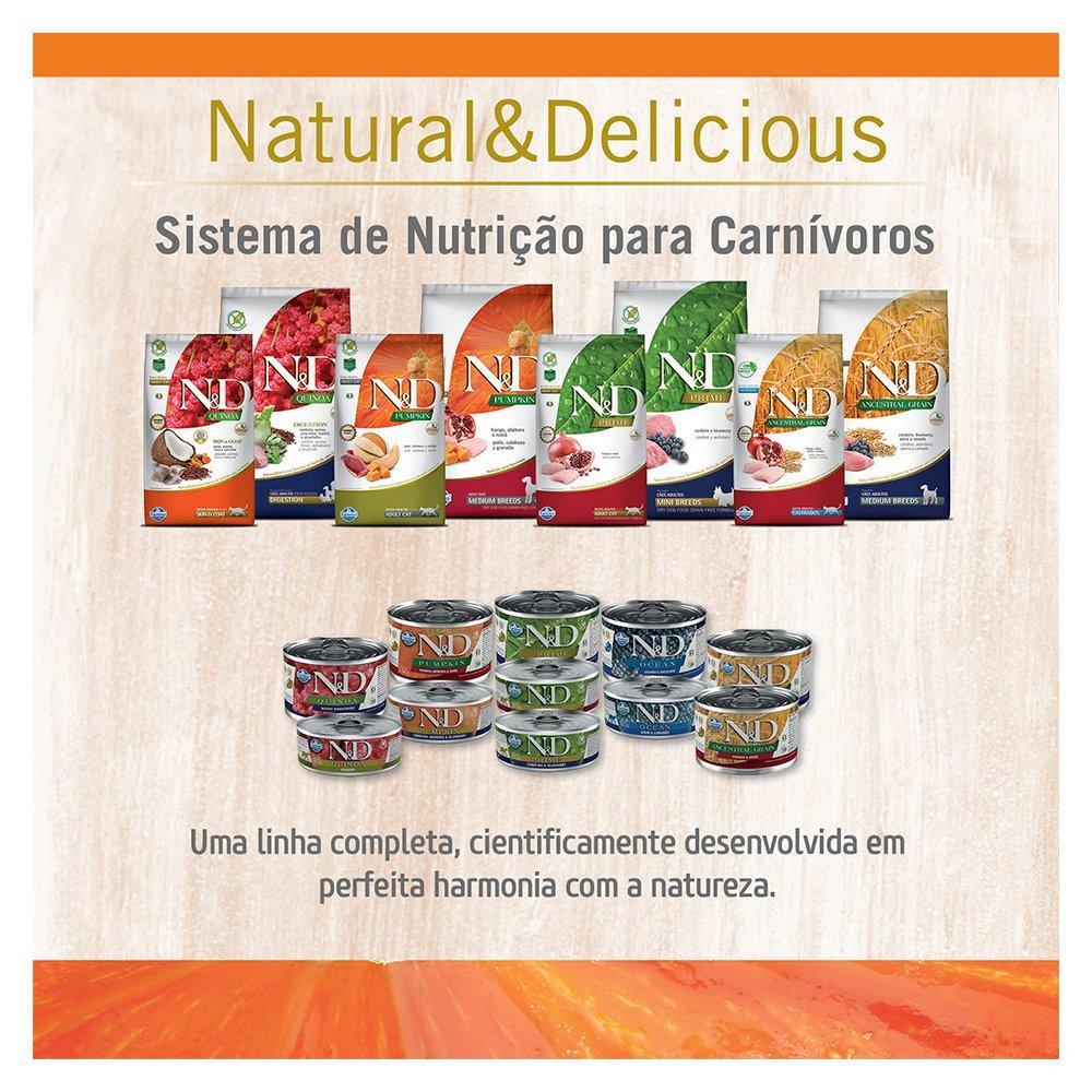 Ração Farmina N&D Pumpkin Frango, Abóbora e Romã para Gatos Adultos - 1,5 Kg - 5