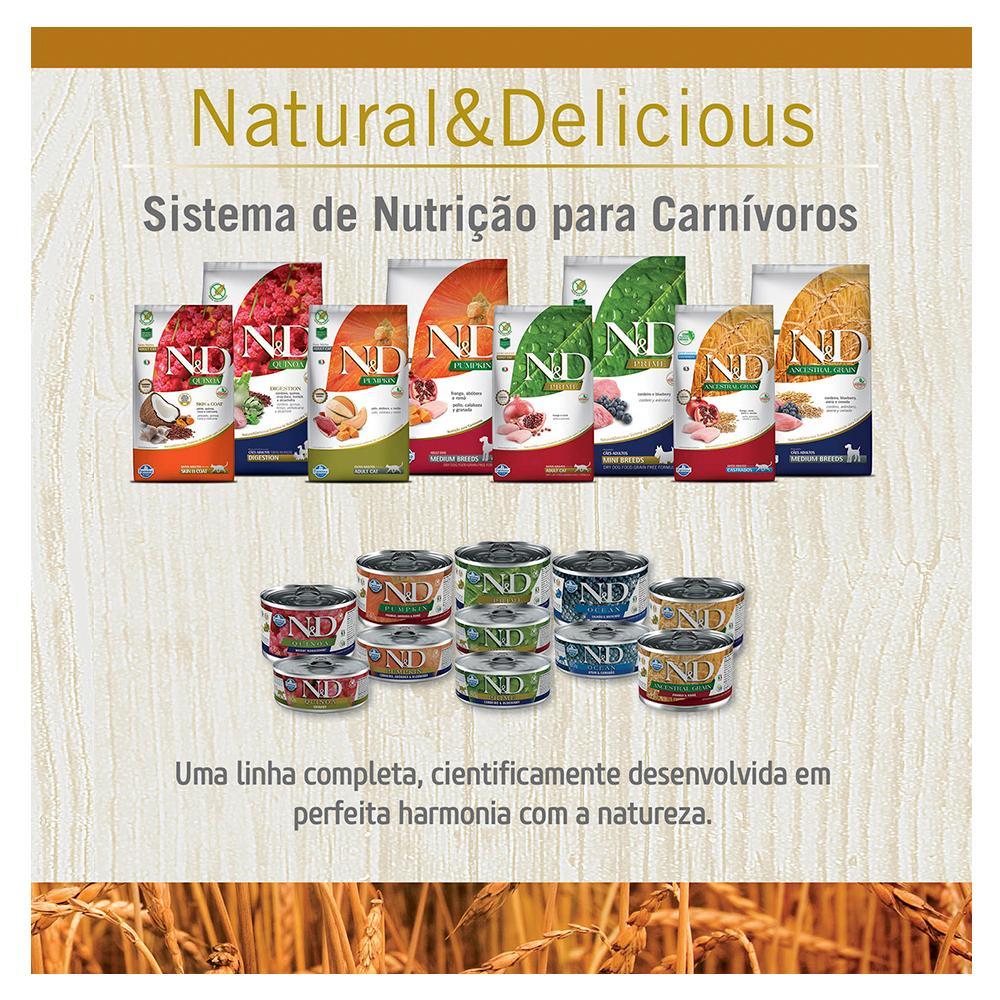 Ração Farmina N&D Ancestral Grain Frango Cães Idosos Raças Médias - 2,5 Kg - 6