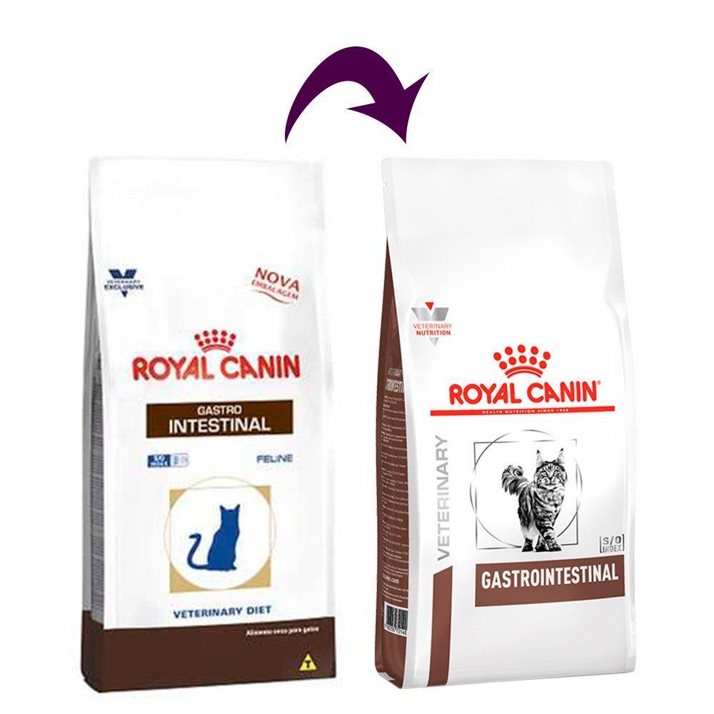 Ração Royal Canin Feline Veterinary Diet Gastro Intestinal para Gatos com Doenças Intestinais - 4 Kg - 2