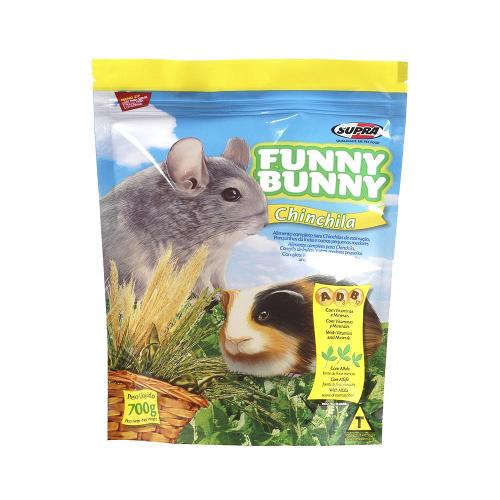 Ração Supra Funny Bunny Chinchila - 700 g