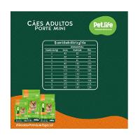 Ração Seca Pet.life Frango e Arroz para Cães Adultos Porte Mini - 3 Kg - 6