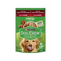 Ração Úmida Nestlé Purina Dog Chow Sachê Carne para Cães Adultos - 100 g - 1