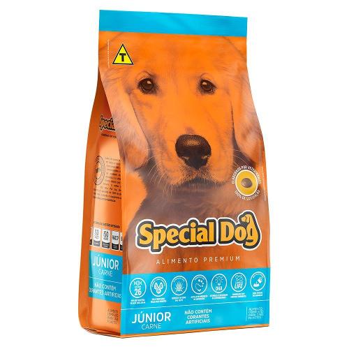 Ração Special Dog Júnior Premium Carne Cães Filhotes - 1 Kg