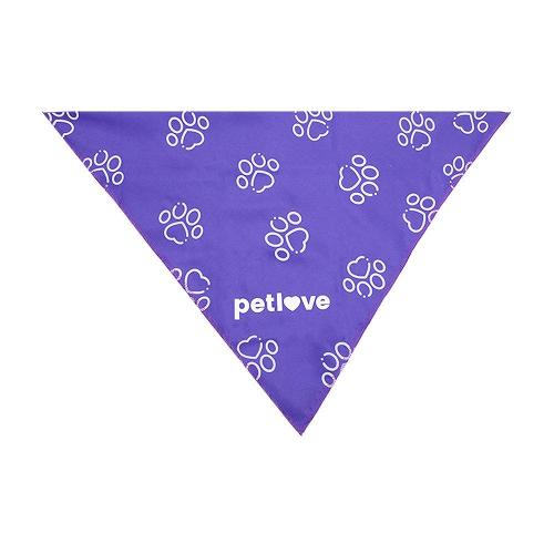 Bandana Petlove Patinhas - Roxa
