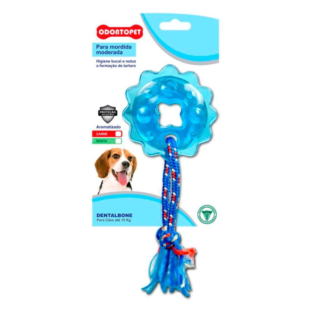 Brinquedo Odontopet Estrela Dental com Corda Azul para Cães - Tam. Único - 2