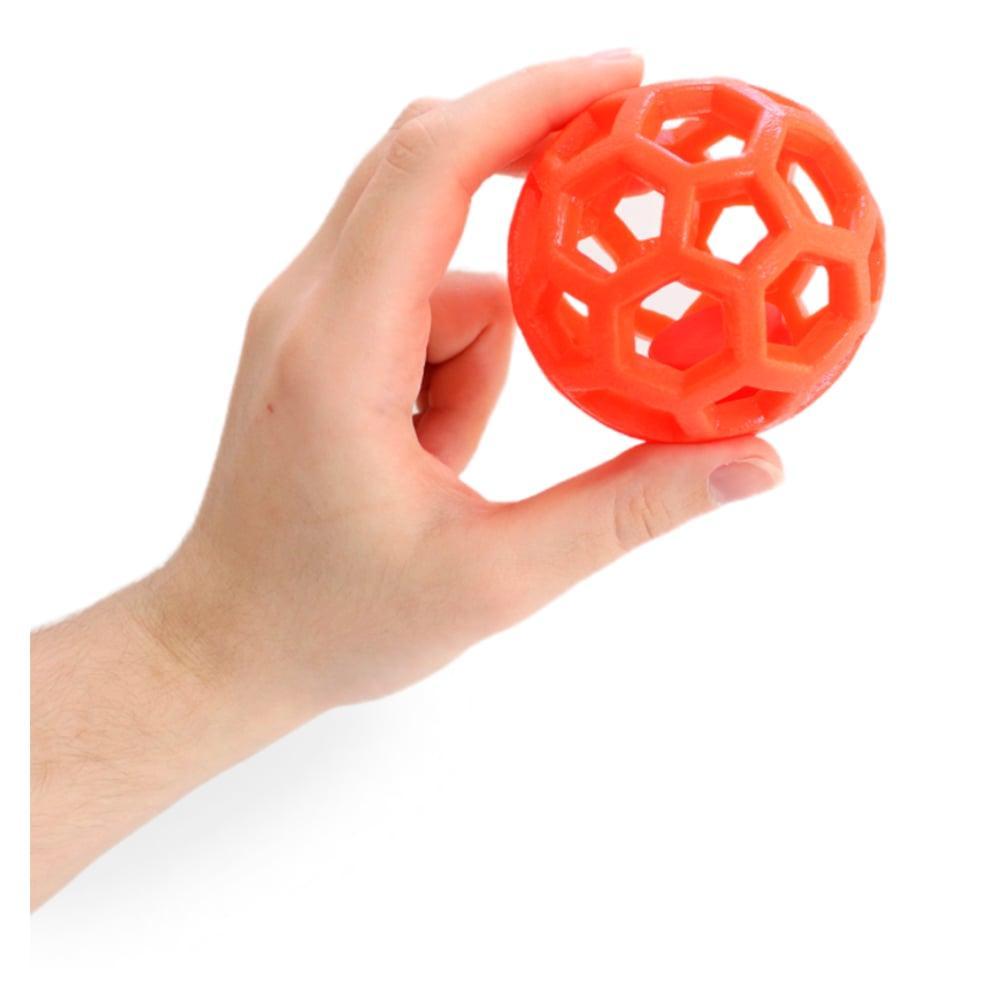 Brinquedo Odontopet Bola Infused Catnip Laranja para Gatos - Tam. Único - 3