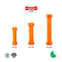 Brinquedo Odontopet Osso Bone Flexi Laranja para Cães - Tam. G - 5