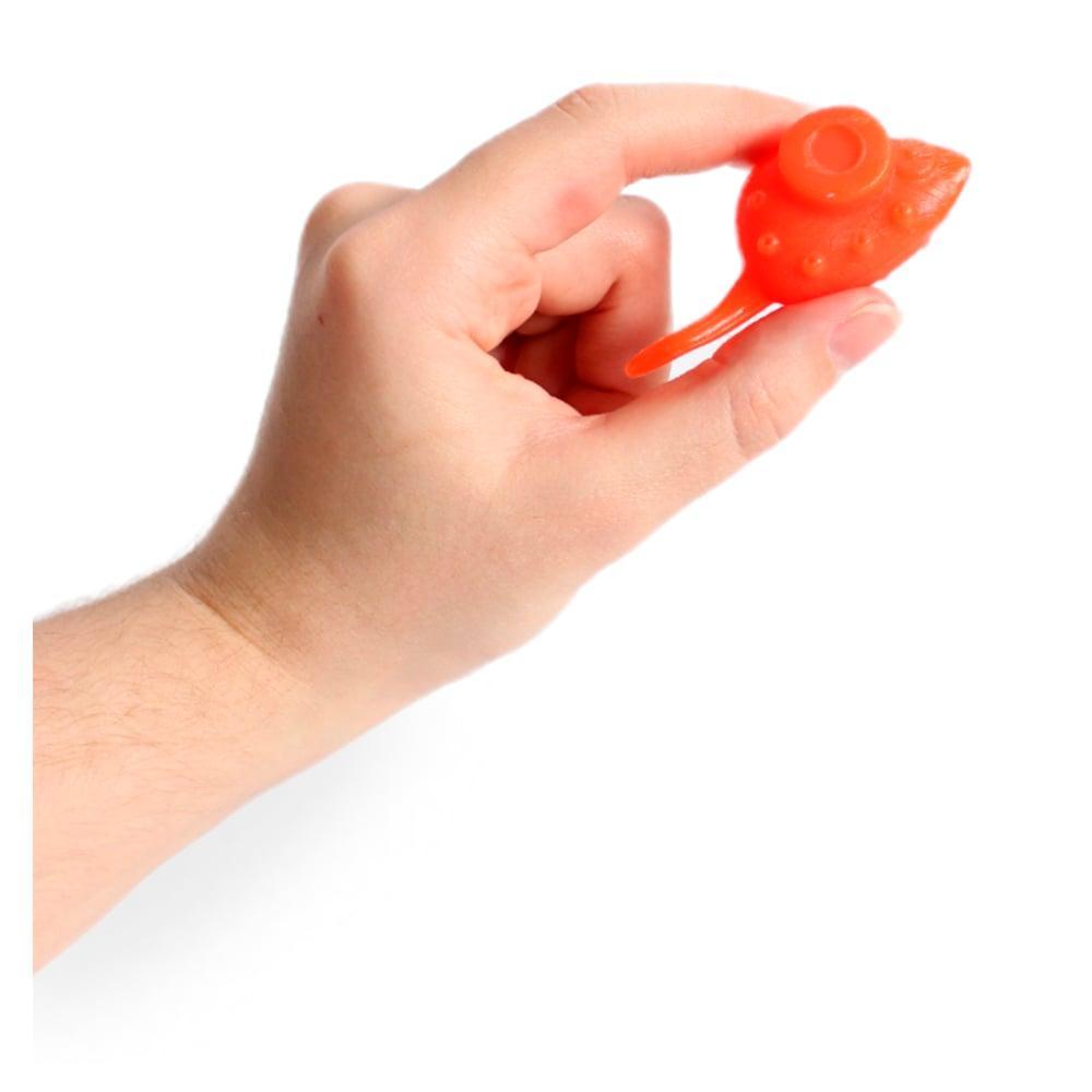 Brinquedo Odontopet Mouse Infused Catnip Laranja para Gatos - Tam. Único - 3