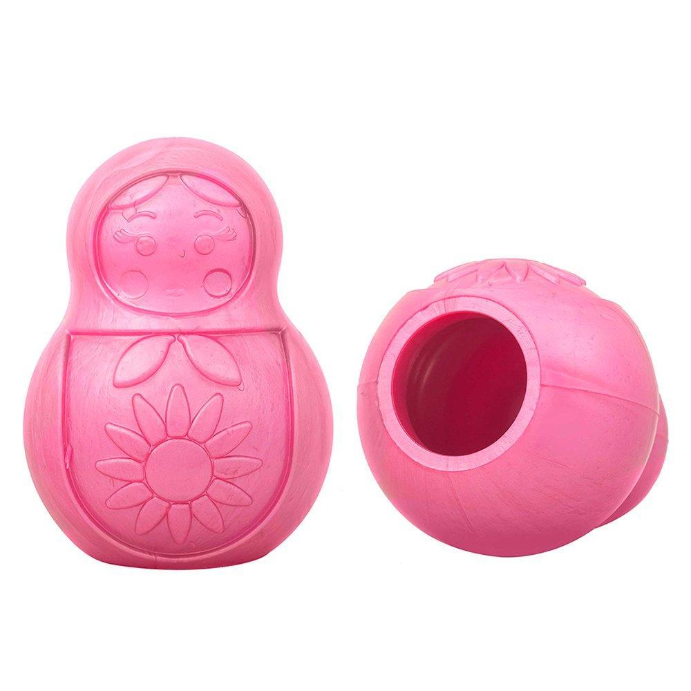 Brinquedo Mordedor Pet Games Bonequinha Rosa - Tam. M - 1