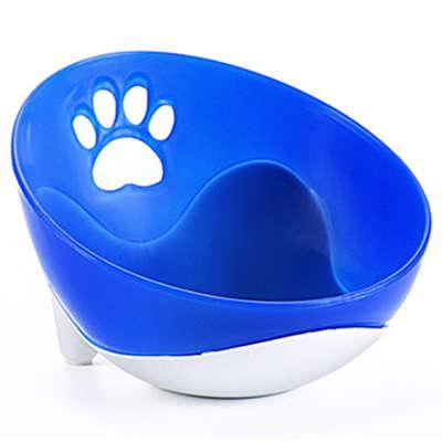 Comedouro Inclinado Azul - Tam. G