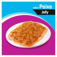 Kit Ração Úmida Whiskas Sachê Peixe Jelly para Gatos Adultos - 40 Unidades - 5