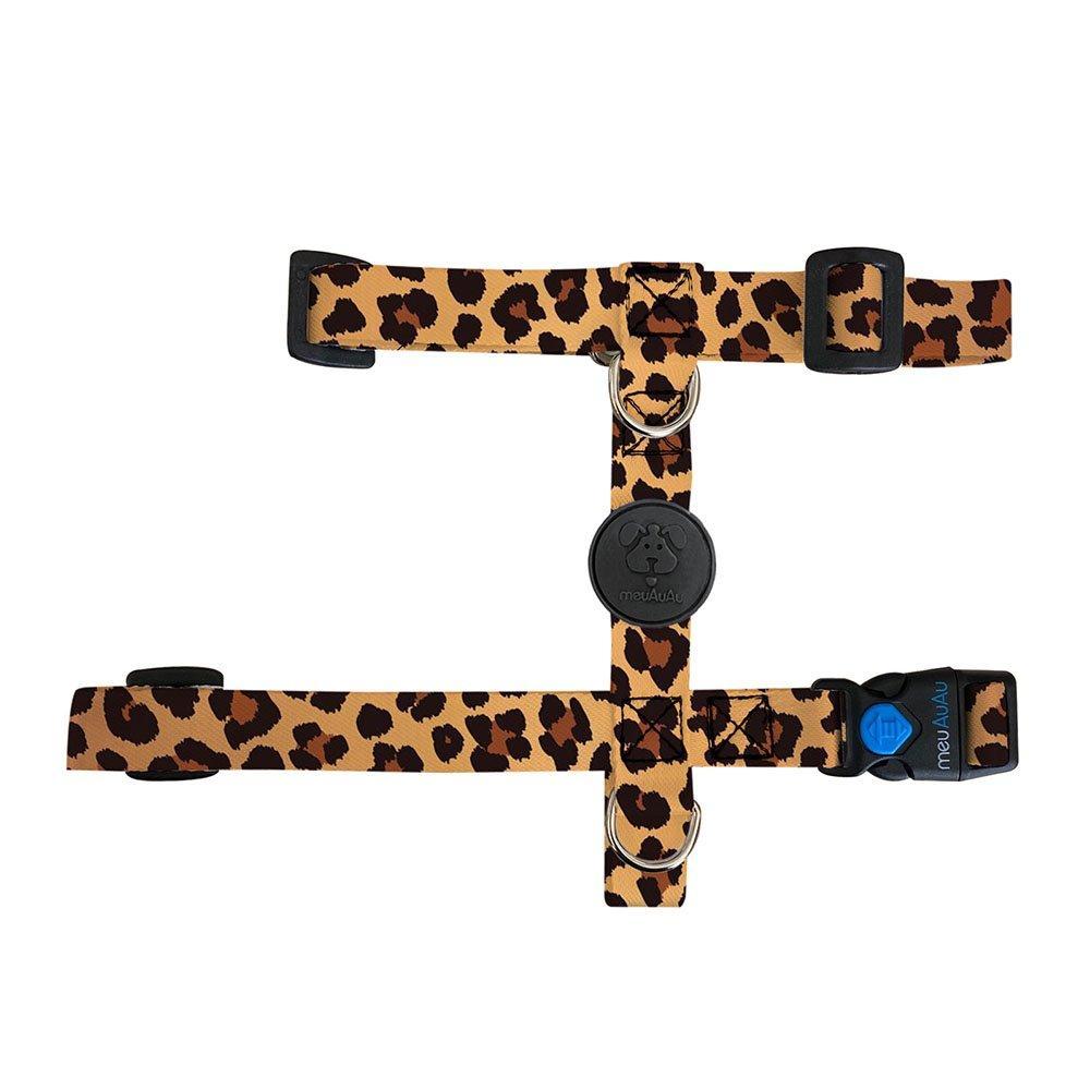 Peitoral H e Guia Zoo Onça para Cães - Tam. G - 2