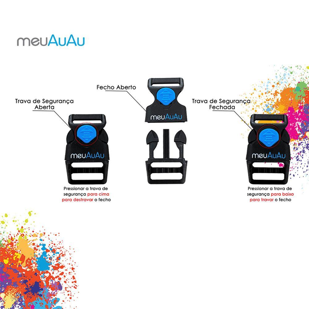 Peitoral H e Guia Zoo Onça para Cães - Tam. G - 6