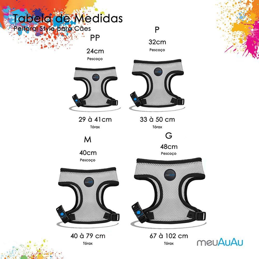 Peitoral Mesh Garfield 01 para Cães - Tam. M - 3