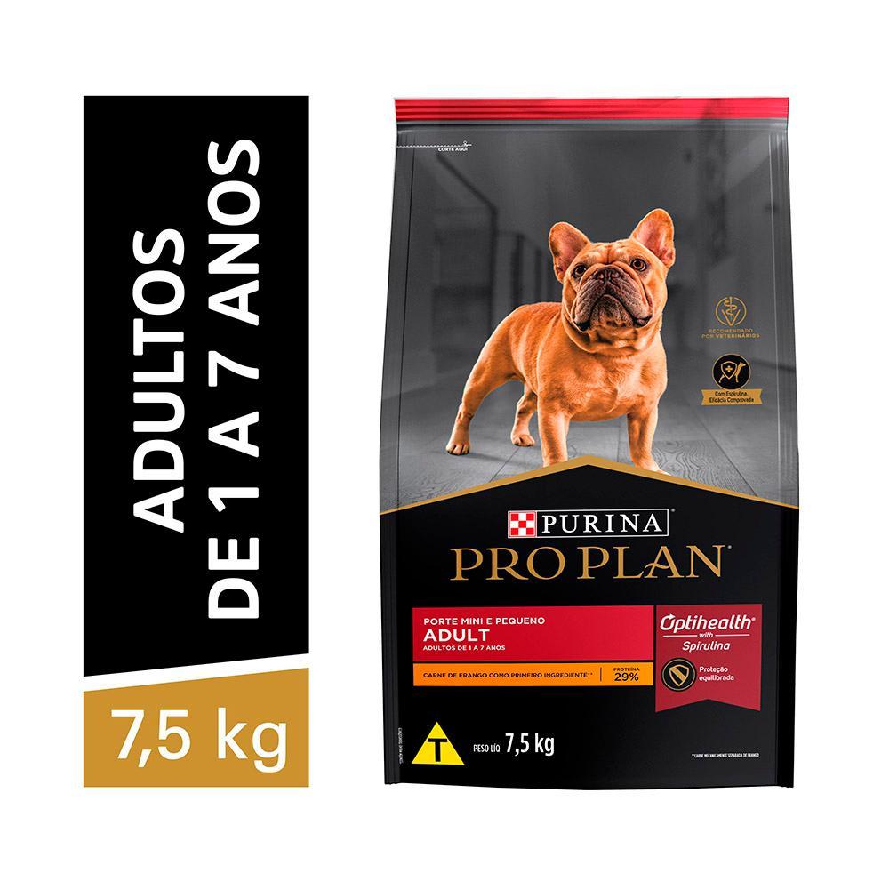 Ração Seca Nestlé Purina Pro Plan Frango para Cães Adultos Raças Pequenas - 7,5 Kg - 5