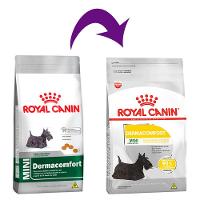Ração Royal Canin Mini Dermacomfort para Cães Adultos ou Idosos de Raças Pequenas - 7,5 Kg - 2