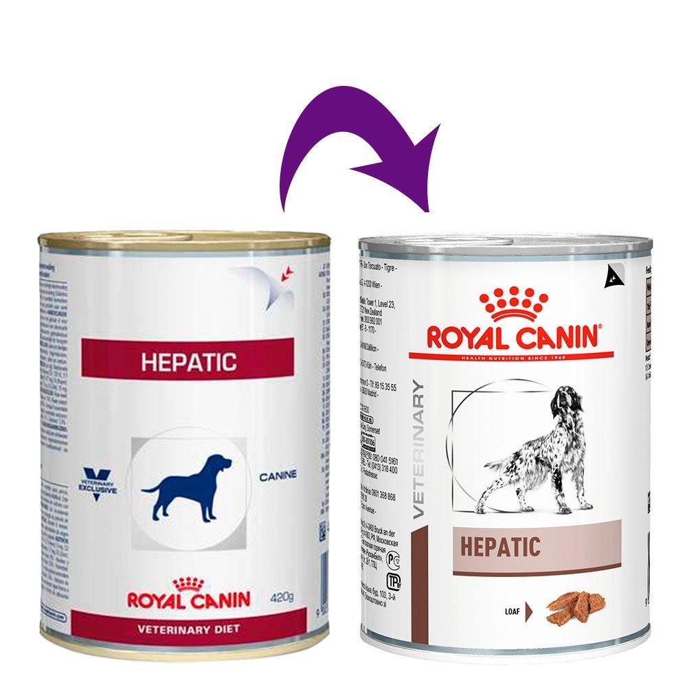 Ração Royal Canin Lata Canine Veterinary Diet Hepatic Wet para Cães com Doenças Hepaticas - 420 g - 2