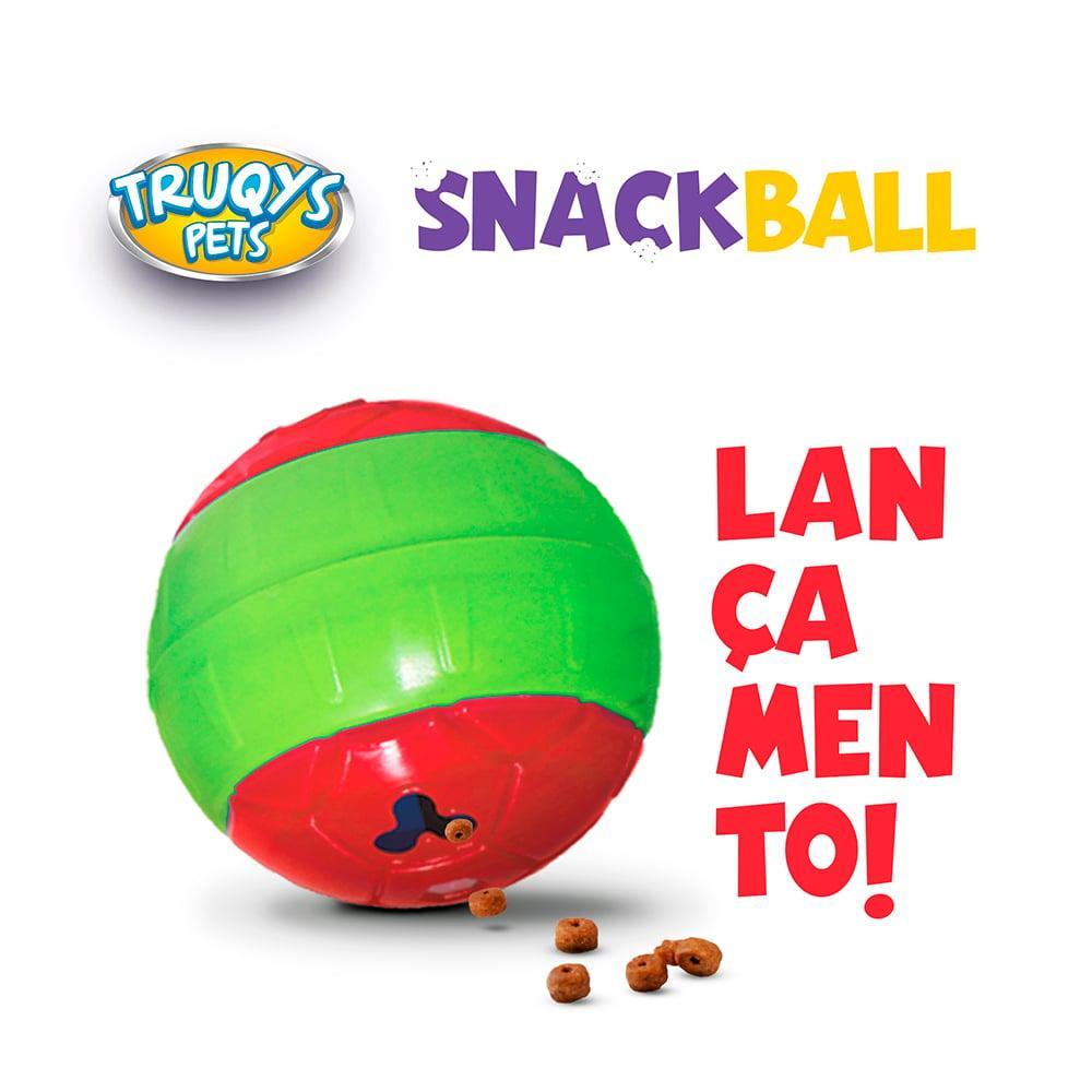 Brinquedo Bolinha Petisqueira Vermelho - Tam. Único - 5